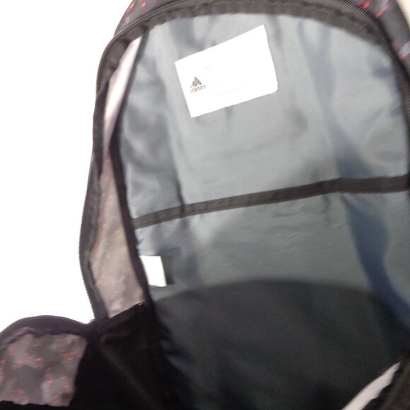 Adidas Foundation 6 Backpack Galaxy Camo Black Bright Red - Picture 5 of 6
